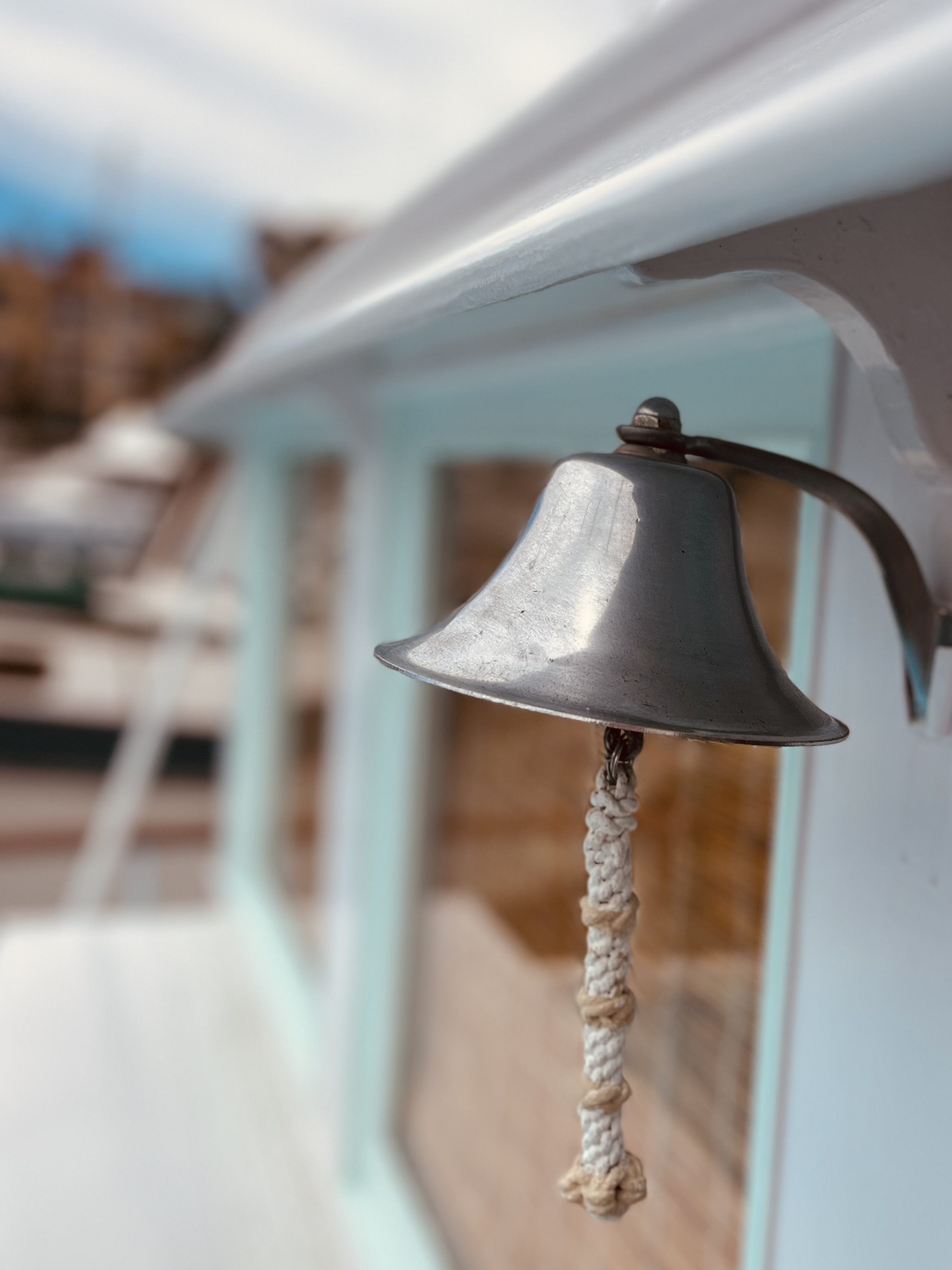 The ship's bell.
